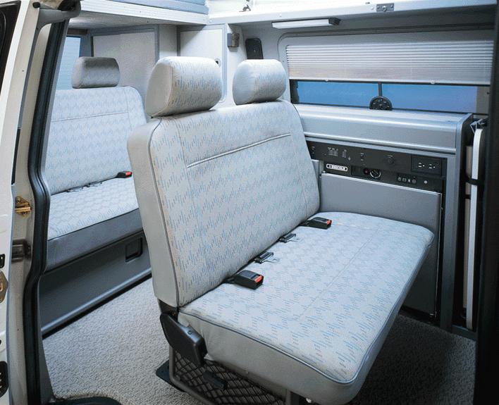 Volks Wagon Eurovan Camper mid bench seat